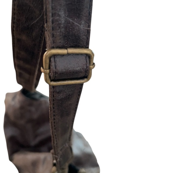 Sondra Robert Squared Vintage Faux Leather Black Rare Shoulder Bag Purse EUC - Picture 6 of 16